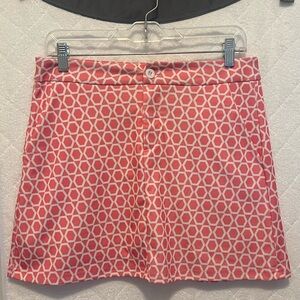 Geometric Pink Skirt